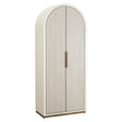 Wandkast Tivoli met gebogen bovenkant 2-deurs (White) van Richmond Interiors – Luxe comfort op maat van PureWonen. Vraag naar de beste prijs.
