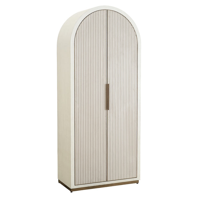 Wandkast Tivoli met gebogen bovenkant 2-deurs (White) van Richmond Interiors – Luxe comfort op maat van PureWonen. Vraag naar de beste prijs.