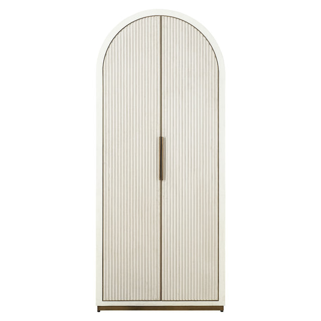Wandkast Tivoli met gebogen bovenkant 2-deurs (White) van Richmond Interiors – Luxe comfort op maat van PureWonen. Vraag naar de beste prijs.