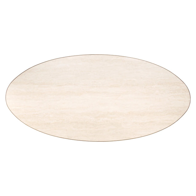 Eettafel Tivoli white oval 230