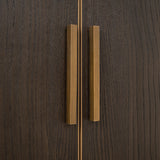 Wandkast Carter brown large 4-doors