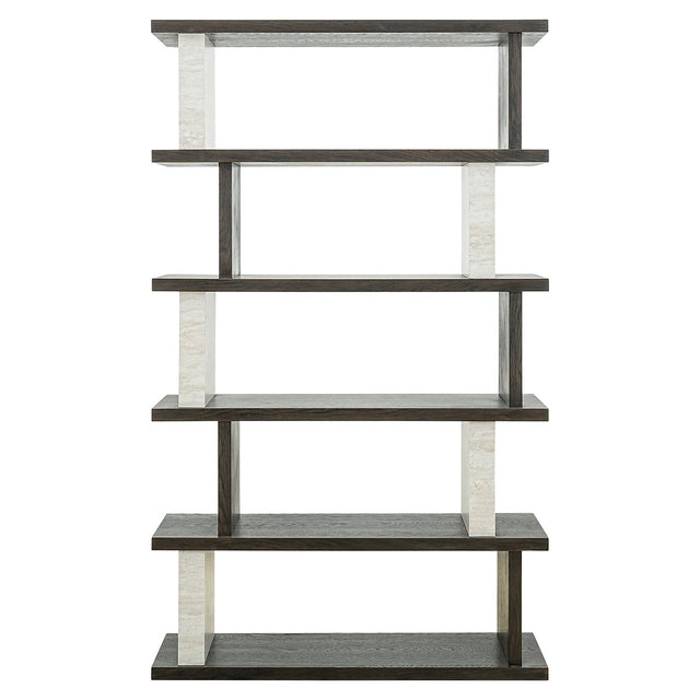Wandkast Waldorf 4-planken (Brown) van Richmond Interiors – Luxe comfort op maat van PureWonen. Vraag naar de beste prijs.