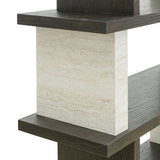 Wandkast Waldorf 4-planken (Brown) van Richmond Interiors – Luxe comfort op maat van PureWonen. Vraag naar de beste prijs.