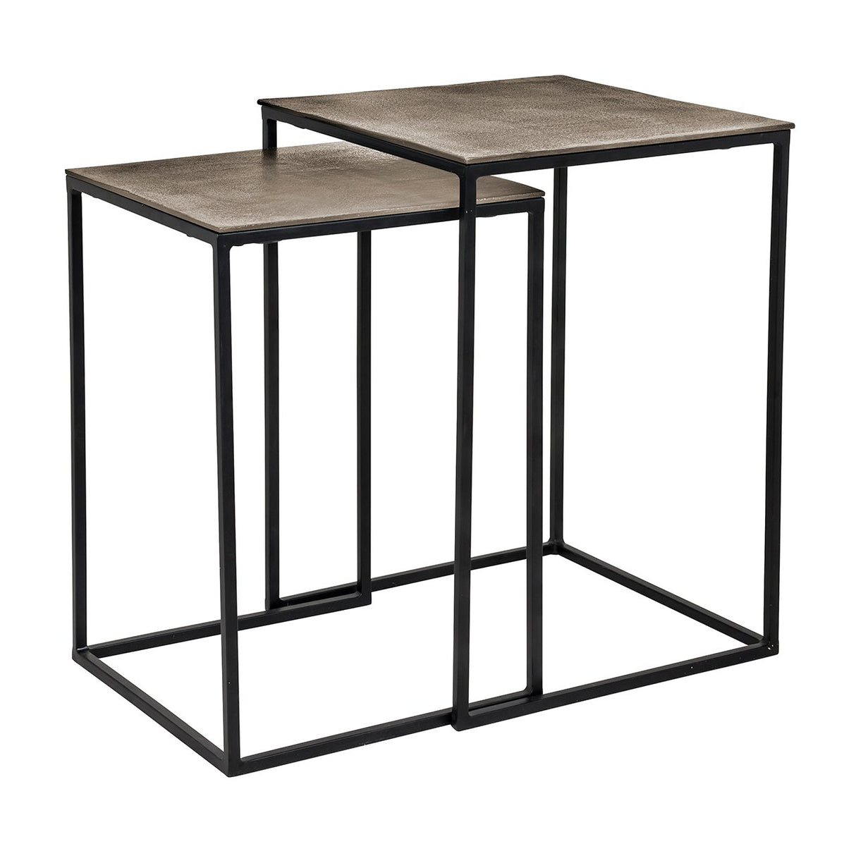 Salontafel Finn set van 2 champagne gold (Champagne gold) van Richmond Interiors – Luxe comfort op maat van PureWonen. Vraag naar de beste prijs.