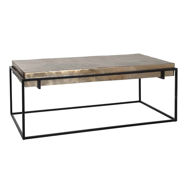 Salontafel Calloway champagne gold (Champagne gold) van Richmond Interiors – Luxe comfort op maat van PureWonen. Vraag naar de beste prijs.