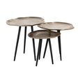 Salontafel Volenta set van 3 champagne gold (Champagne gold) van Richmond Interiors – Luxe comfort op maat van PureWonen. Vraag naar de beste prijs.