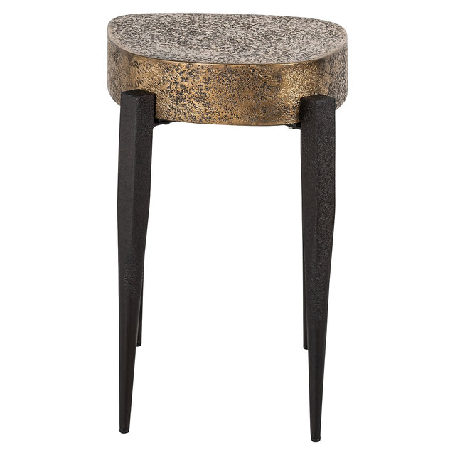 Bijzettafel Declan (Black/gold) van Richmond Interiors – Luxe comfort op maat van PureWonen. Vraag naar de beste prijs.