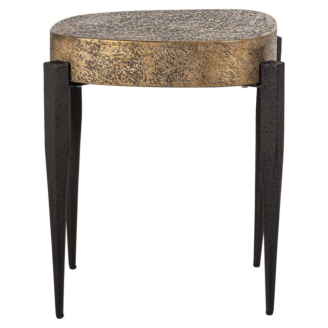 Bijzettafel Declan (Black/gold) van Richmond Interiors – Luxe comfort op maat van PureWonen. Vraag naar de beste prijs.