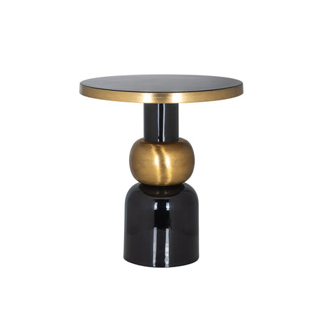 Bijzettafel Mose 51Ø (Black) van Richmond Interiors – Luxe comfort op maat van PureWonen. Vraag naar de beste prijs.