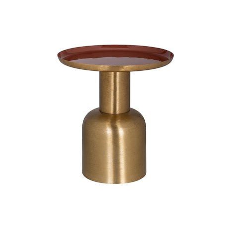 Bijzettafel Inaya 41Ø (Brushed Gold) van Richmond Interiors – Luxe comfort op maat van PureWonen. Vraag naar de beste prijs.