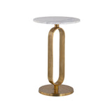 Bijzettafel Celine (Brushed Gold) van Richmond Interiors – Luxe comfort op maat van PureWonen. Vraag naar de beste prijs.