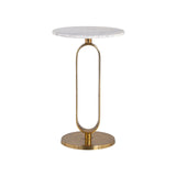 Bijzettafel Celine (Brushed Gold) van Richmond Interiors – Luxe comfort op maat van PureWonen. Vraag naar de beste prijs.