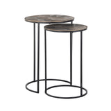 Bijzettafel Tulum set van 2 (Brushed Gold) van Richmond Interiors – Luxe comfort op maat van PureWonen. Vraag naar de beste prijs.