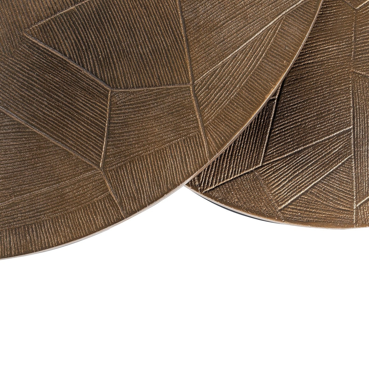 Salontafel Tulum set van 2 (Brushed Gold) van Richmond Interiors – Luxe comfort op maat van PureWonen. Vraag naar de beste prijs.