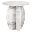 Bijzettafel Holmes 50Ø (White) van Richmond Interiors – Luxe comfort op maat van PureWonen. Vraag naar de beste prijs.
