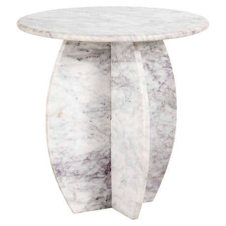 Bijzettafel Holmes 50Ø (White) van Richmond Interiors – Luxe comfort op maat van PureWonen. Vraag naar de beste prijs.