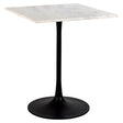 Bistrotafel Carlten wit vierkant (Black/white) van Richmond Interiors – Luxe comfort op maat van PureWonen. Vraag naar de beste prijs.