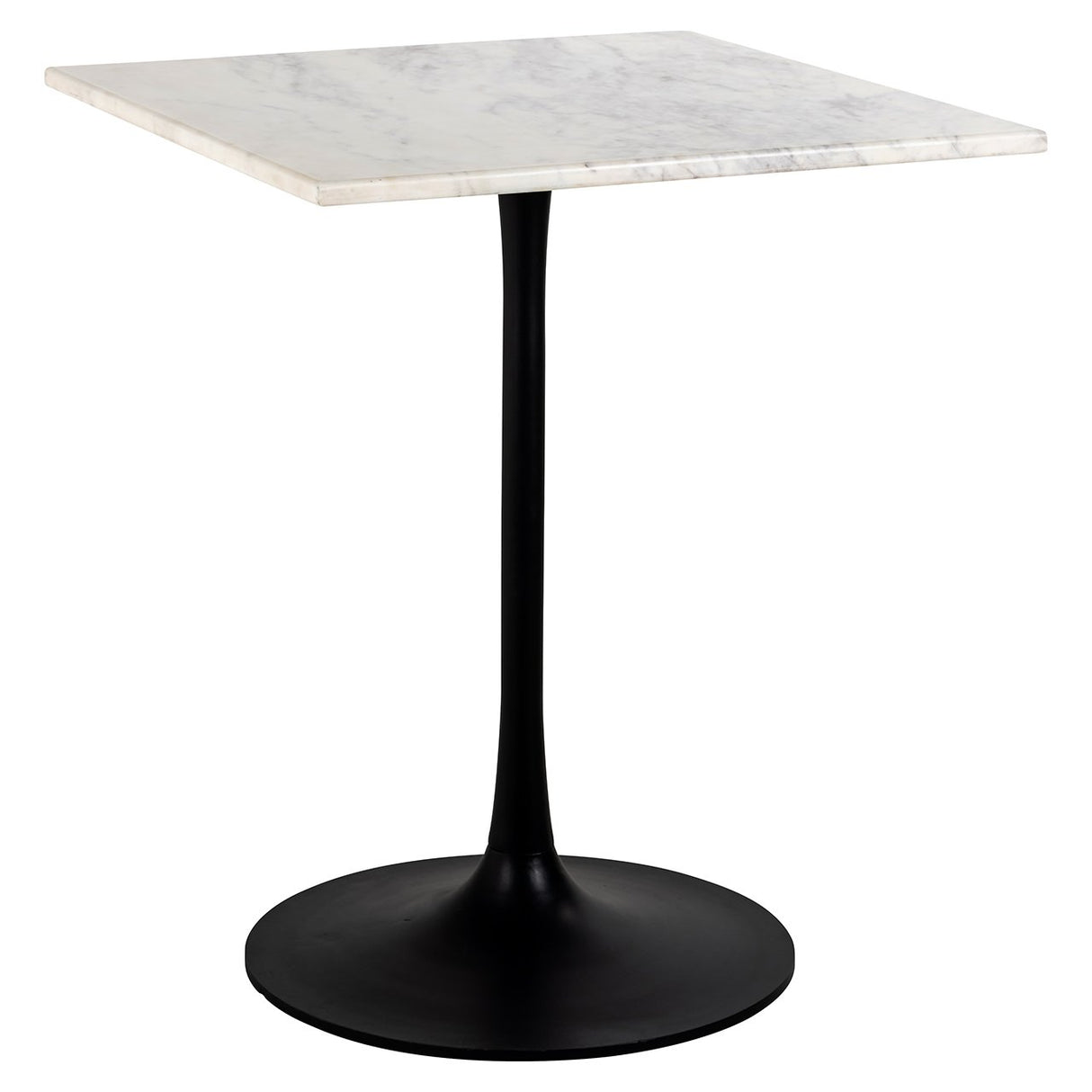 Bistrotafel Carlten wit vierkant (Black/white) van Richmond Interiors – Luxe comfort op maat van PureWonen. Vraag naar de beste prijs.