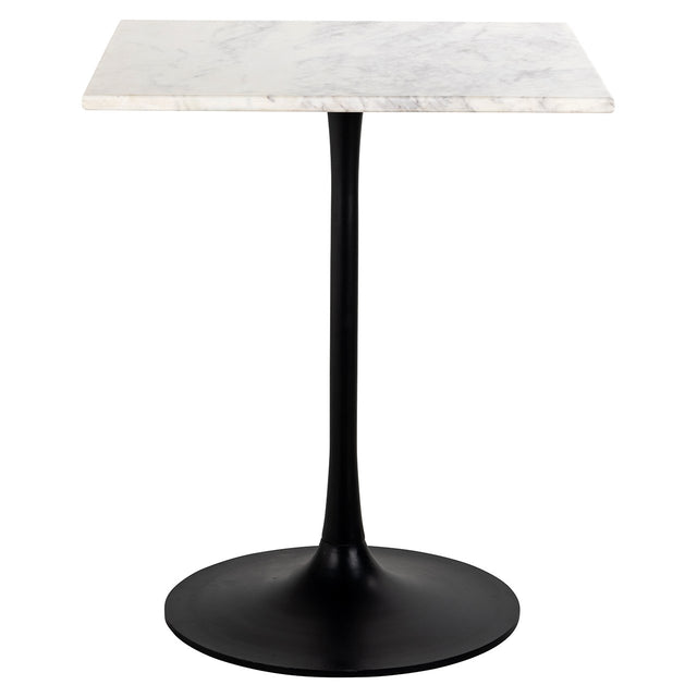 Bistrotafel Carlten wit vierkant (Black/white) van Richmond Interiors – Luxe comfort op maat van PureWonen. Vraag naar de beste prijs.
