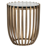 Bijzettafel Volante 47Ø (Gold) van Richmond Interiors – Luxe comfort op maat van PureWonen. Vraag naar de beste prijs.