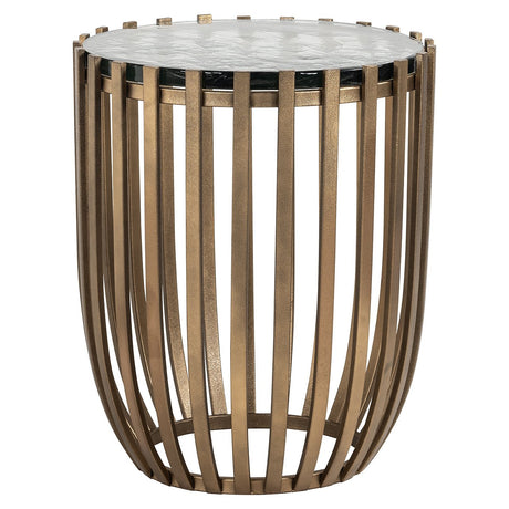 Bijzettafel Volante 47Ø (Gold) van Richmond Interiors – Luxe comfort op maat van PureWonen. Vraag naar de beste prijs.