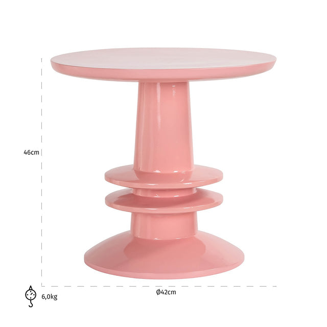 Bijzettafel Josy (Pink) van Richmond Interiors – Luxe comfort op maat van PureWonen. Vraag naar de beste prijs.