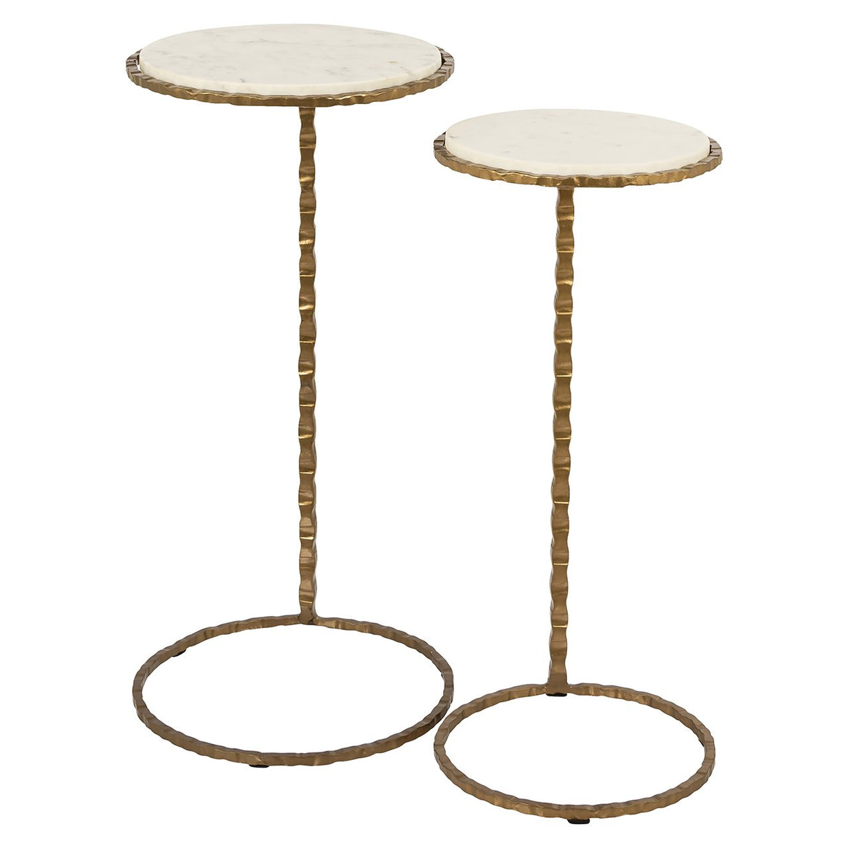 Bijzettafel Scofield set van 2 (Gold) van Richmond Interiors – Luxe comfort op maat van PureWonen. Vraag naar de beste prijs.