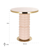 Bijzettafel Bonsai (Pink) van Richmond Interiors – Luxe comfort op maat van PureWonen. Vraag naar de beste prijs.