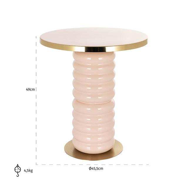 Bijzettafel Bonsai (Pink) van Richmond Interiors – Luxe comfort op maat van PureWonen. Vraag naar de beste prijs.