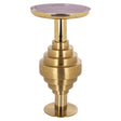 Bijzettafel Empire (Brushed Gold) van Richmond Interiors – Luxe comfort op maat van PureWonen. Vraag naar de beste prijs.