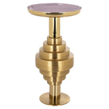 Bijzettafel Empire (Brushed Gold) van Richmond Interiors – Luxe comfort op maat van PureWonen. Vraag naar de beste prijs.