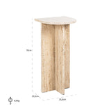 Bijzettafel Costello (Beige) van Richmond Interiors – Luxe comfort op maat van PureWonen. Vraag naar de beste prijs.