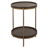 Bijzettafel Zillon (Brown) van Richmond Interiors – Luxe comfort op maat van PureWonen. Vraag naar de beste prijs.