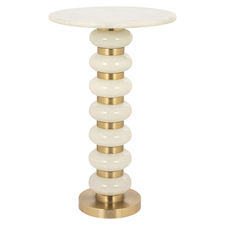 Bijzettafel Barbara white (White) van Richmond Interiors – Luxe comfort op maat van PureWonen. Vraag naar de beste prijs.