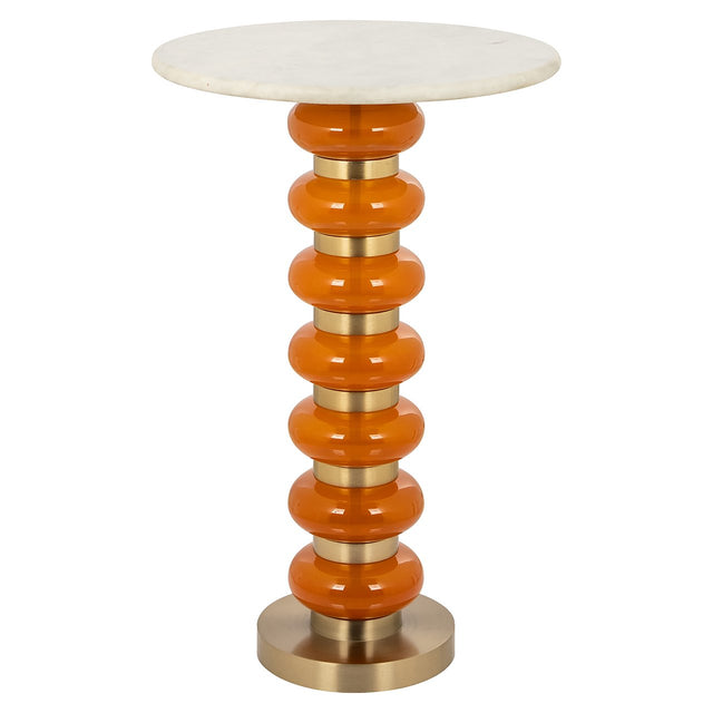 Bijzettafel Barbara orange (Orange) van Richmond Interiors – Luxe comfort op maat van PureWonen. Vraag naar de beste prijs.