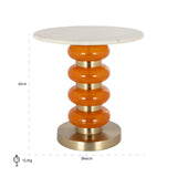 Bijzettafel Boann orange (Orange) van Richmond Interiors – Luxe comfort op maat van PureWonen. Vraag naar de beste prijs.