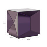 Bijzettafel Shifra spiegel paars () van Richmond Interiors – Luxe comfort op maat van PureWonen. Vraag naar de beste prijs.