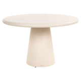 Outdoor eettafel Urban Bloom sandstone 130Ø