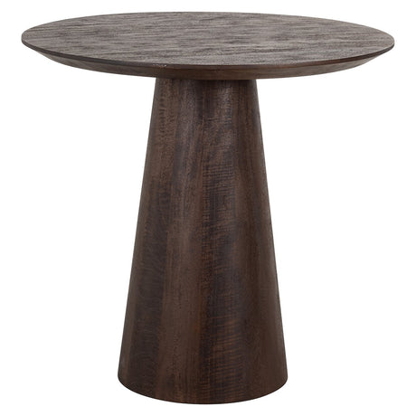 Bistrotafel Willow 80Ø (Dark brown) van Richmond Interiors – Luxe comfort op maat van PureWonen. Vraag naar de beste prijs.