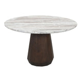 Eettafel Oberoy Blush beige 130Ø