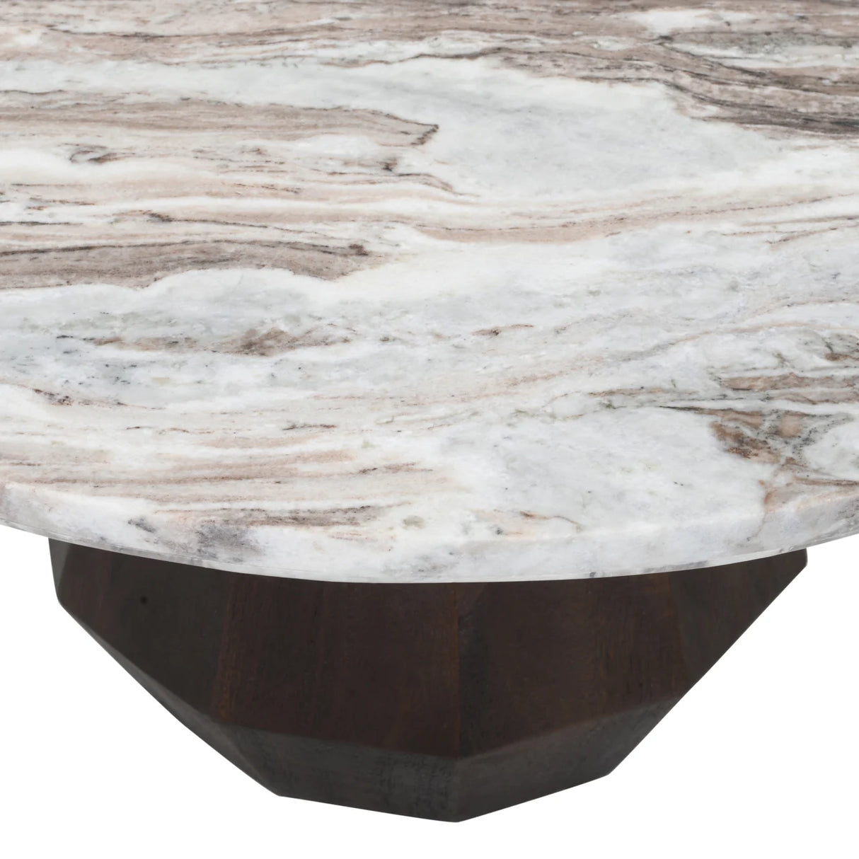 Salontafel Oberoy Blush beige 80Ø