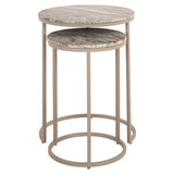 Bijzettafel Fairfax clay (Set of 2)