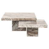 Salontafel Rashford Blush beige (Set of 2)