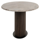 Eettafel Rashford Blush beige oval 200