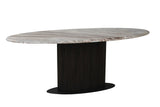 Eettafel Rashford Blush beige oval 200