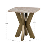 Bijzettafel Bottega Blush beige