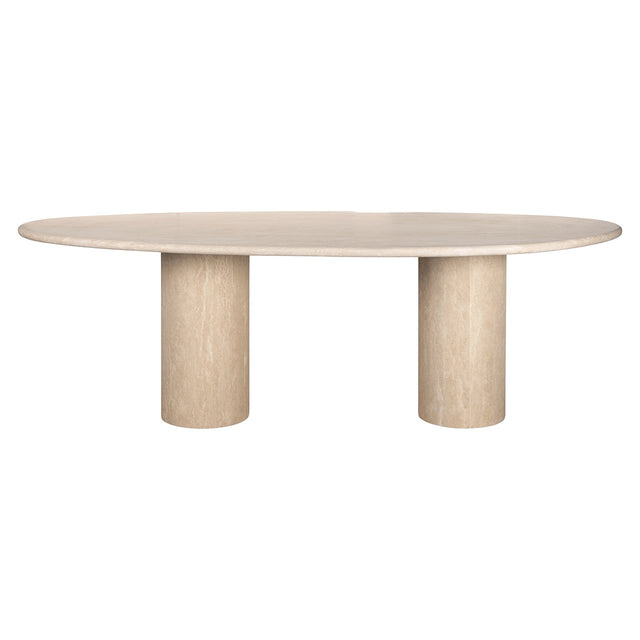 Eettafel Renaissance organisch Italian Travertine (Beige) van Richmond Interiors – Luxe comfort op maat van PureWonen. Vraag naar de beste prijs.