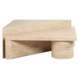Salontafel set Fictus Travertine faux (Beige) van Richmond Interiors – Luxe comfort op maat van PureWonen. Vraag naar de beste prijs.