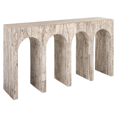 Wandtafel La Rague natural grey travertine (Grey) van Richmond Interiors – Luxe comfort op maat van PureWonen. Vraag naar de beste prijs.