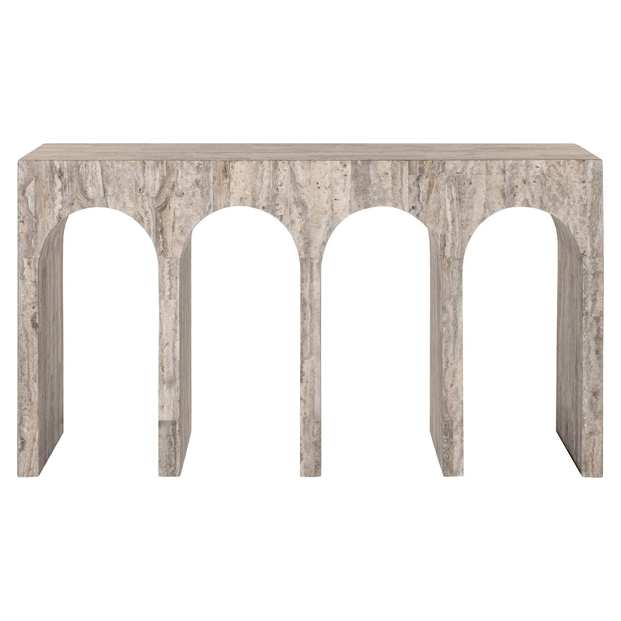 Wandtafel La Rague natural grey travertine (Grey) van Richmond Interiors – Luxe comfort op maat van PureWonen. Vraag naar de beste prijs.